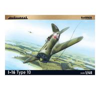 Eduard 1:48 Scale Plastic Kits Polikarpov I-16 Type 10 ProfiPACK Edition - 8148