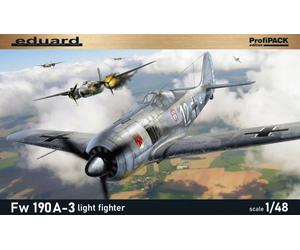 Eduard 82141 1:48th scale Fw 190A-3 Light Fighter ProfiPACK Edition