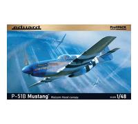 Eduard 1/48 Profile Pack P-51B Malcolm Hood Plastic Model EDU82176 (Airplane)