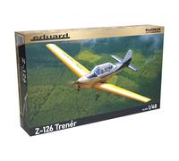 Eduard 82181 Zlin Z-126 Czechoslovak Plane ProfiPack 1:48 Plastic Model Kit