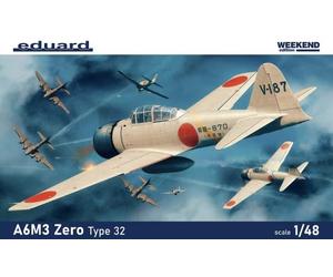 Eduard 84191 1:48th scale A6M3 Zero Type 32 Weekend edition