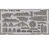 Eduard Accessories 17024 - 1:350 U-Boat VIIC (Rev) - Etch Set - New