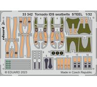 Eduard Accessories 33342 - 1:32 Tornado IDS Seatbelts STEEL For ITALERI - New