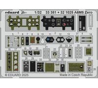 Eduard Accessories 33381 - 1:32 A6M5 Zero Tamiya - New