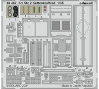 Eduard Accessories 36467 - 1:35 Sd.Kfz.2 Kettenkraftrad 1/35 for TAMIYA - New