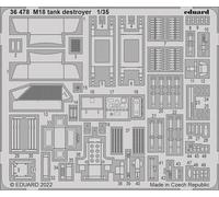 Eduard Accessories 36478 - 1:35 M18 Tank Destroyer for TAMIYA - New