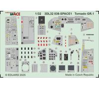 Eduard Accessories 3DL32038 - 1:32 Tornado GR.1 SPACE For Italeri - New