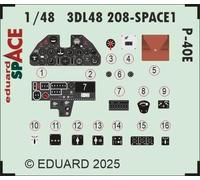 Eduard Accessories 3DL48208 - 1:48 P-40E SPACE EDUARD - New