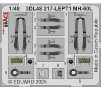 Eduard Accessories 3DL48217 - 1:48 MH-60L SPACE ICM - New