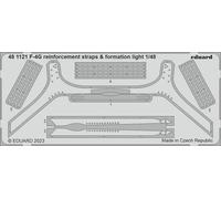 Eduard Accessories 481121 - 1:48 F-4G Reinforcement Straps & Formation Lights