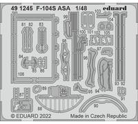 Eduard Accessories 491245 - 1:48 F-104S ASA for Kinetic - New
