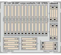Eduard Accessories 491357 - 1:48 Mi-8MT Cargo Seatbelts Steel 1/48 Trumpeter-New