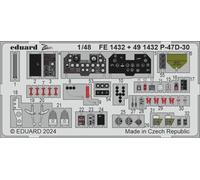 Eduard Accessories 491432 - 1:48 P-47D-30 1/48 Miniart - New