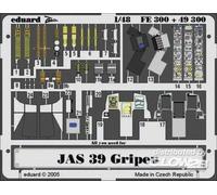 Eduard 49300 Etched Aircraft Detailling Set 1:48 Saab JAS-39A Gripen Pre-painted