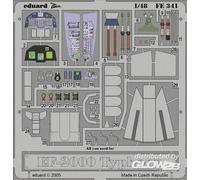 Eduard Accessories 49341 Model Making Accessories EF-2000 Typhoon Single Seater for Italeri Kit