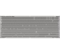 Eduard Accessories 53078 - 1:350 USS Arizona 1941 Railings 1/350 for HB - Etched