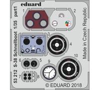 Eduard Accessories 53212 - 1:35 PE Set S-38 Schnellboot for Italeri - New