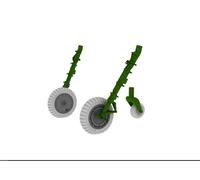 Eduard Accessories 632055 - 1:32 Fw 190F-8 Wheels for Revell - Resin Kit - N