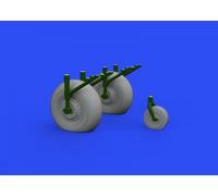 Eduard Accessories 632144 - 1:32 Lancaster Wheels for HKM - New