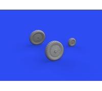 Eduard Accessories 632183 -1:32 Bf 109G-4 Wheels for Revell - New