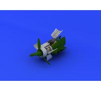 Eduard Accessories 672088 - 1:72 Fw 190A-8 Engine& Fuselage Guns F.Eduard - Resi