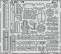 Eduard Accessories 72689 - 1:72 MiG-21MF For Eduard