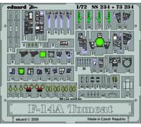 Eduard Accessories 73234 - 1:72 F-14A Tomcat - Etching Set - New
