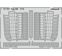 Eduard Accessories 73787 - 1:72 Yak-9D for ZVEZDA - New