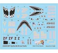 Eduard Accessories D48049 - 1:48 Spitfire Mk.VIII over Pacific for Eduard - New