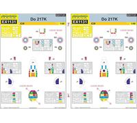 Eduard Accessories Ex1131 - 1:48 Do 217K ICM - New