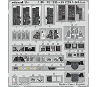 Eduard Accessories FE1239 - 1:48 F-14A Late for TAMIYA - New