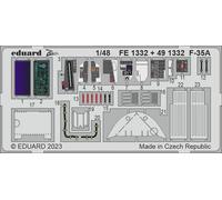 Eduard Accessories FE1332 - 1:48 F-35A 1/48 for Tamiya - New