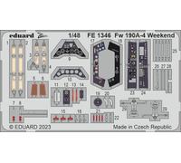 Eduard Accessories FE1346 - 1:48 Fw 190A-4 Weekend 1/48 Eduard - New