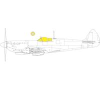 Eduard Accessories LX010 - 1:24 Spitfire Mk.VIII TFace AIRFIX - New