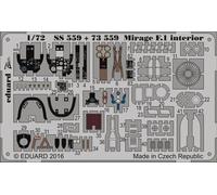 Eduard Accessories Ss559 - 1:72 Mirage For 1 Interior Special Hobby - Edging Kit