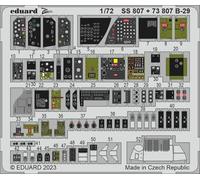 Eduard Accessories SS807 - 1:72 B-29 1/72 HOBBY 2000 / ACADEMY - New
