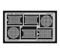 Eduard Accessories - TP003 King Tiger Model Accessories Photo Etch Kit by Tamiya