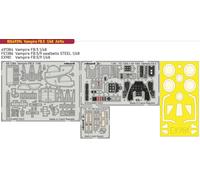 EDUARD BIG49394 BIG Ed Vampire FB.5 (AIRFIX) 1/48 Photo Cutout