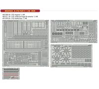Eduard Big-Ed EBIG49255 Boeing B-17G Flying Fortess Part II 1:48 Etch Parts Set