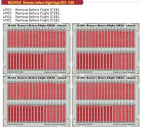 Eduard Big-Ed EBIG49340 1:48 Remove before flight tags RED