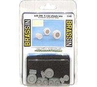 Eduard Brassin 1:48 -F-14A Tomcat Wheels (Tamiya)
