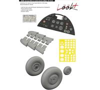 Eduard Brassin ED634035 1:32 Hawker Hurricane Mk.IIb rounded exhausts LooK plus