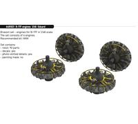 Eduard Brassin 6481021 1:48 Boeing B-17F Flying Fortress engines