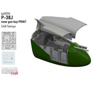 Eduard Brassin 648790 1:48 Lockheed P-38J Lightning nose gun bay 3D-printed