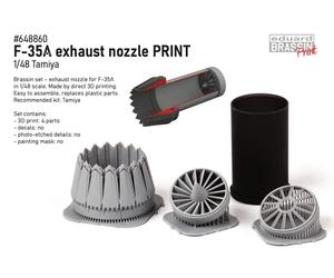Eduard Brassin 648860 1:48 Lockheed-Martin F-35A exhaust nozzle 3D-printed