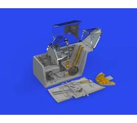 EDUARD BRASSIN 648876 Messerschmitt Bf 109F Cockpit PRINT 1/48 3D print and etch