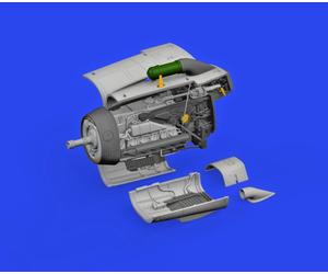 EDUARD BRASSIN 672350 1/72 Messerschmitt Bf 109F Engine for Eduard Kit 3D Print