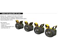 Eduard Brassin 672386 1:72 Consolidated B-24H Liberator engines PRINT