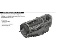 Eduard Brassin 672389 1:72 North-American P-51D Mustang engine (3D-Printed)