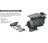 Eduard Brassin 672399 1:72 Messerschmitt Bf-109G-10 WNF engine